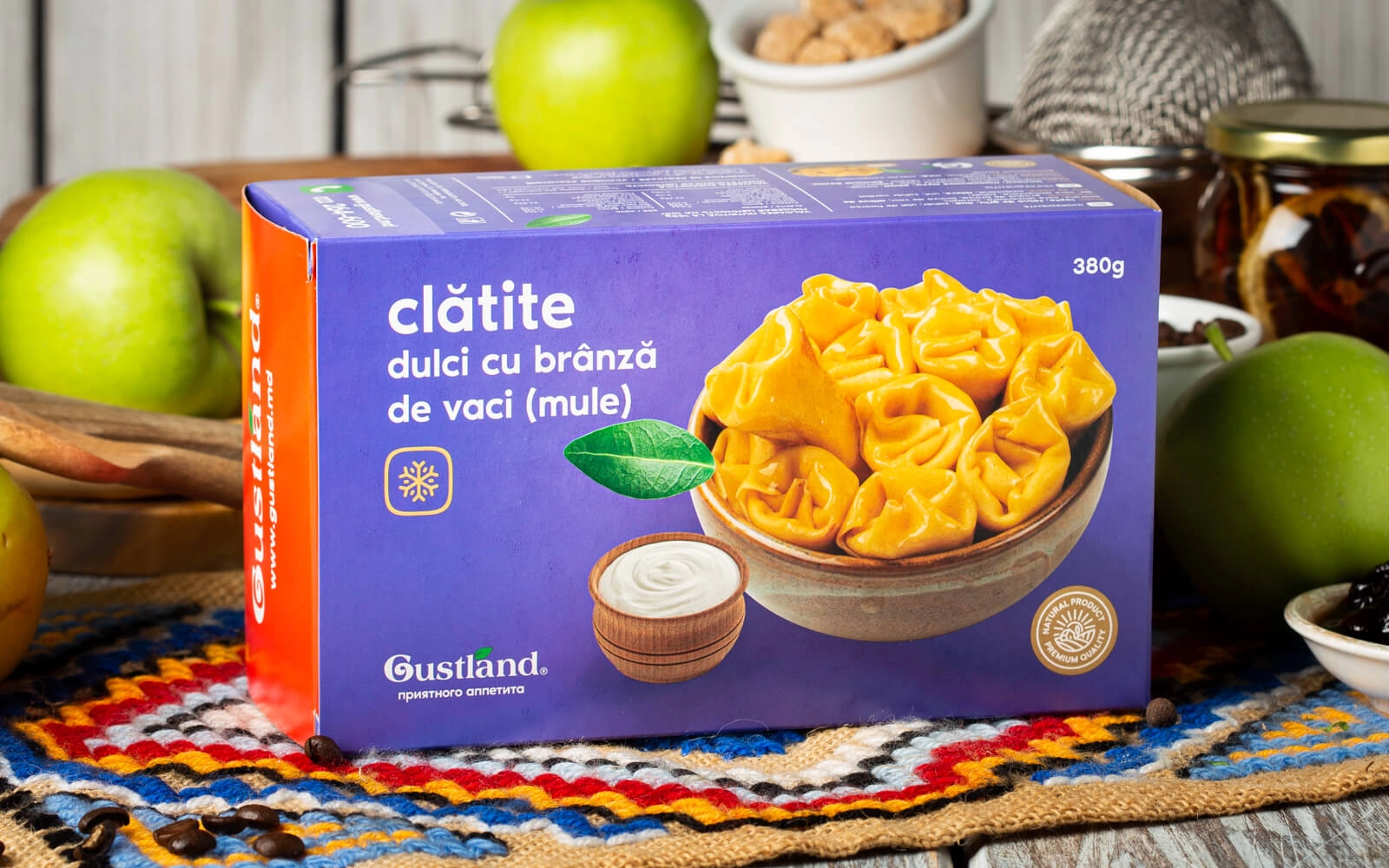 Clătite cu brânză de vaci - Produs congelat