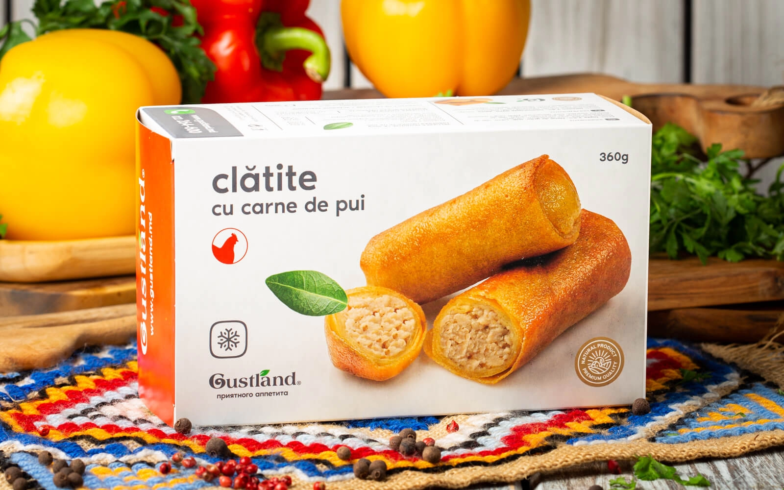 Clătite cu carne - Produs congelat