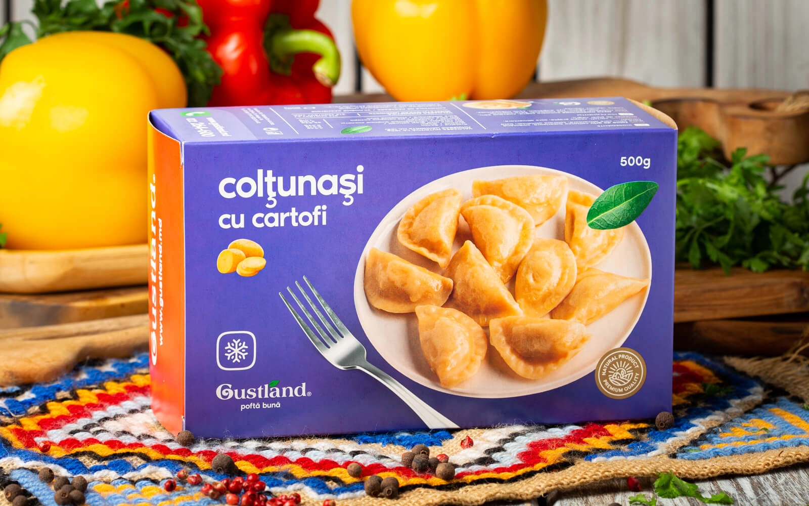 Colțunași cu cartofi - Produs congelat