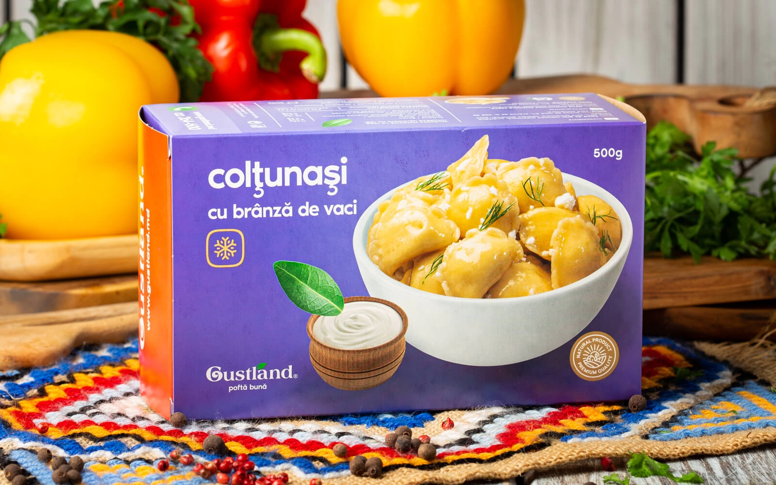 Colțunași cu brânză - Produs congelat