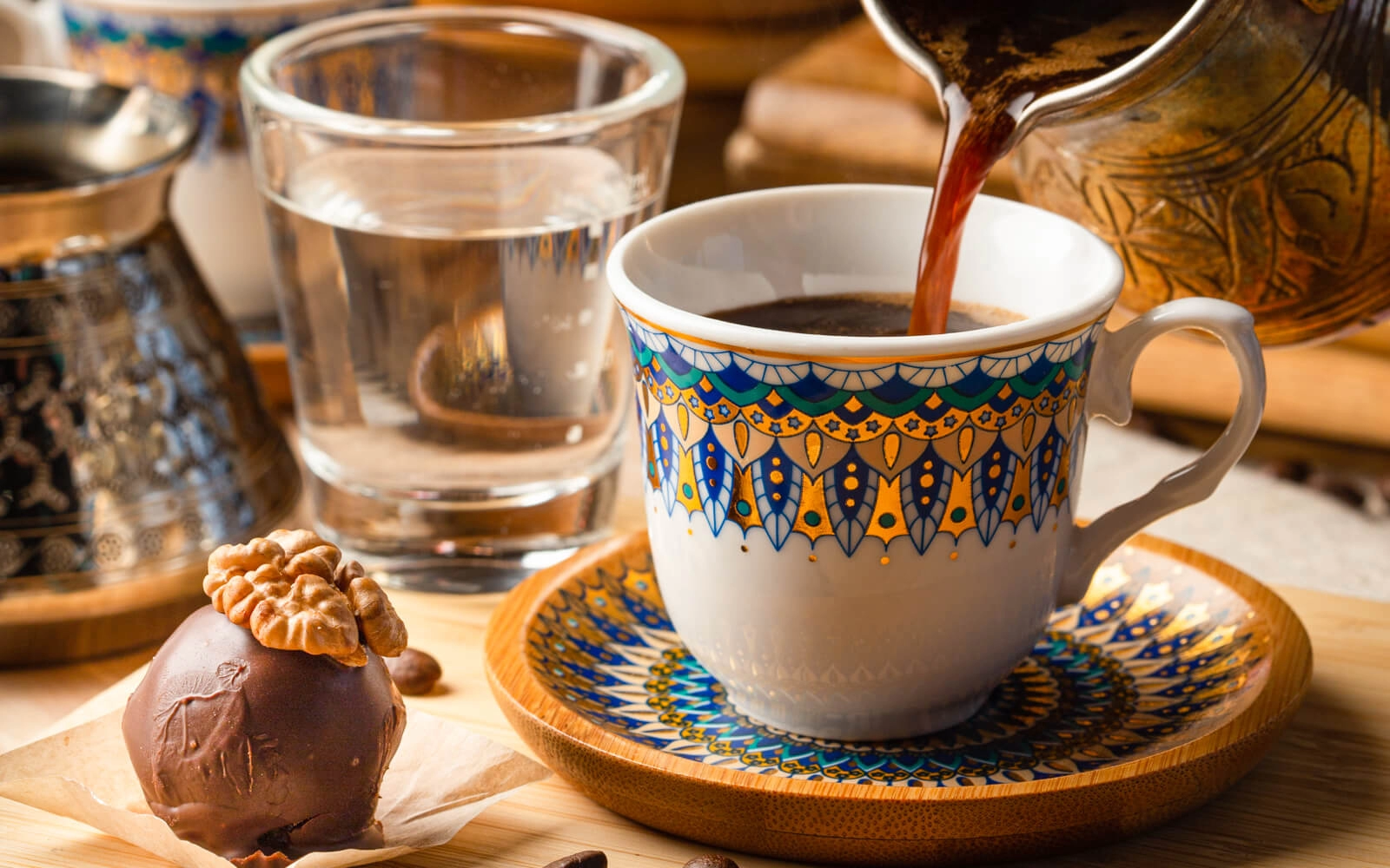 Сafea turcească cu divin