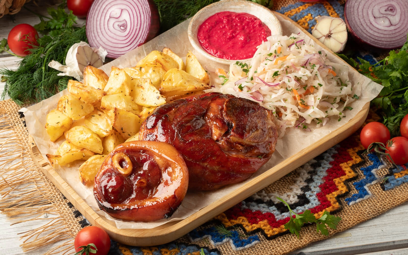 Rasol de porc cu cartofi 