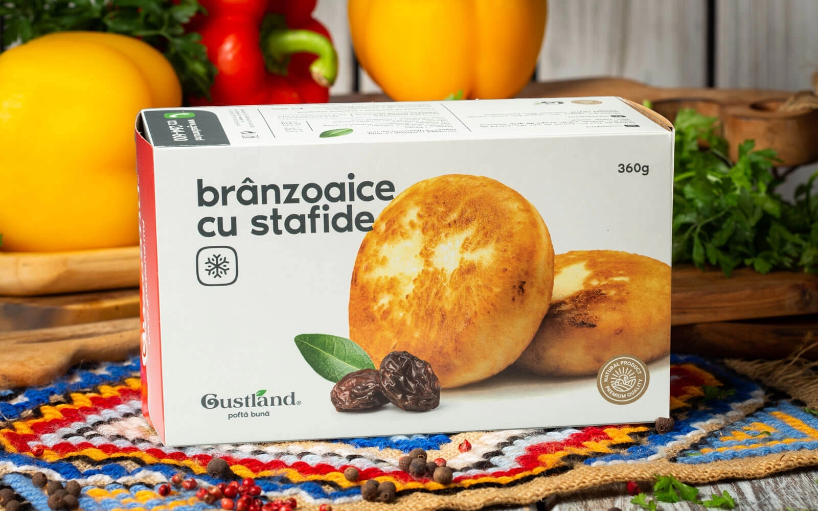 Brânzoaice cu stafide - Produs congelat