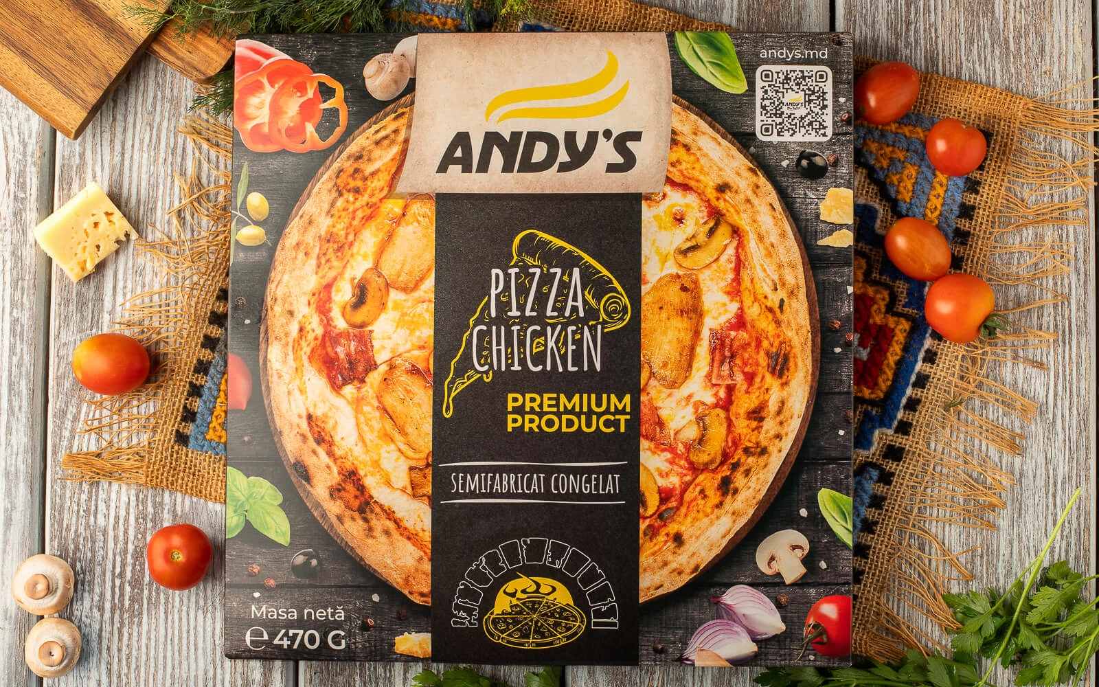 Pizza Chicken - Produs congelat