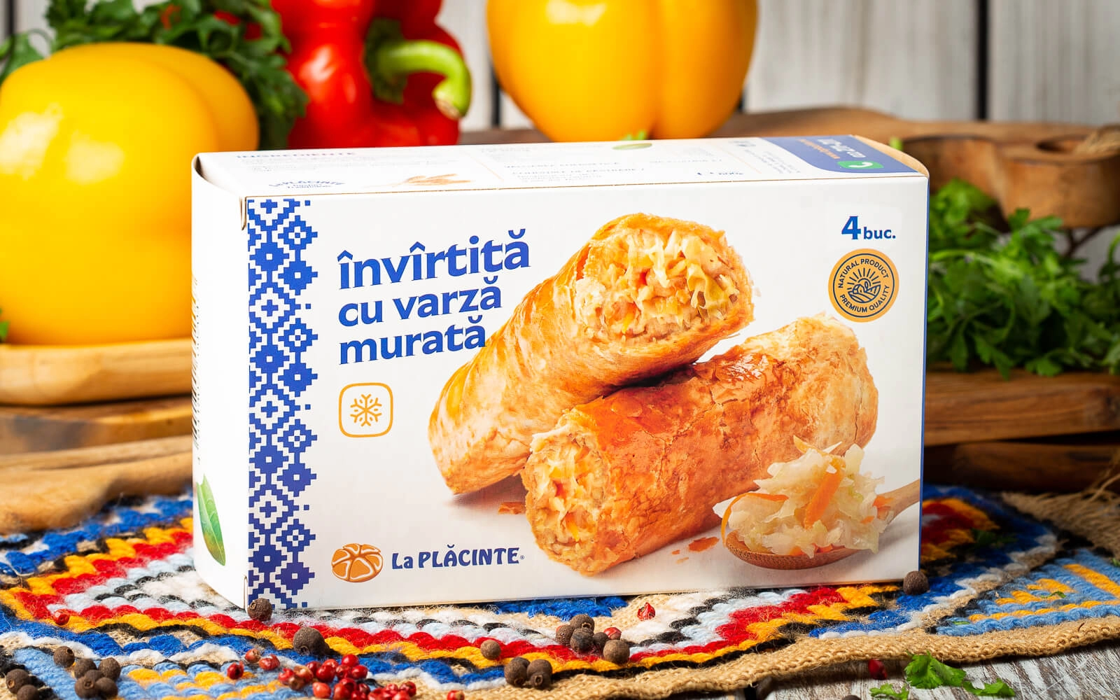 Învârtită cu varză murată - Produs congelat