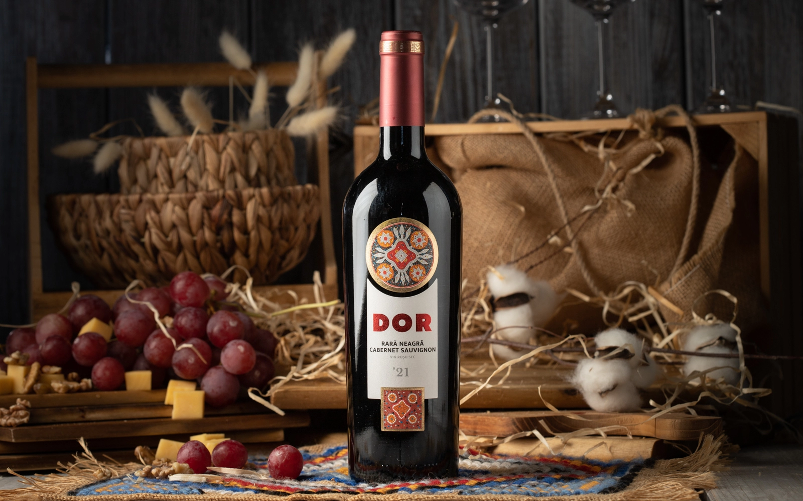 Bostavan Dor Rară Neagră - Cabernet Sauvignon roșu