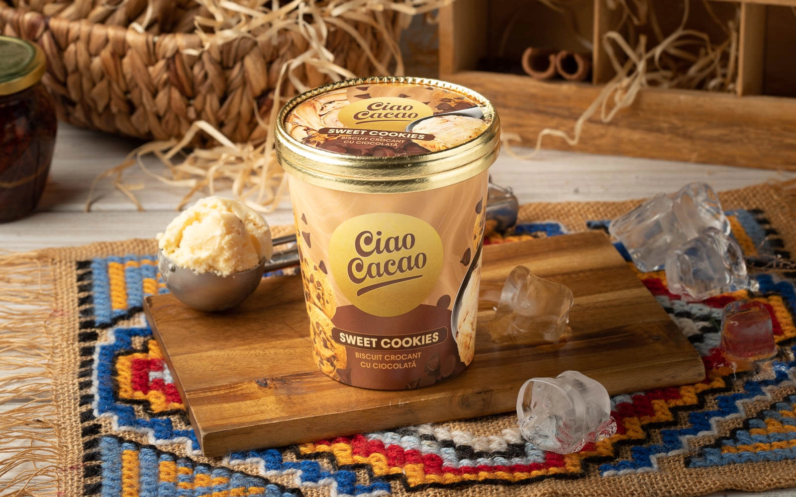 Înghețată Sweet cookies-300g
