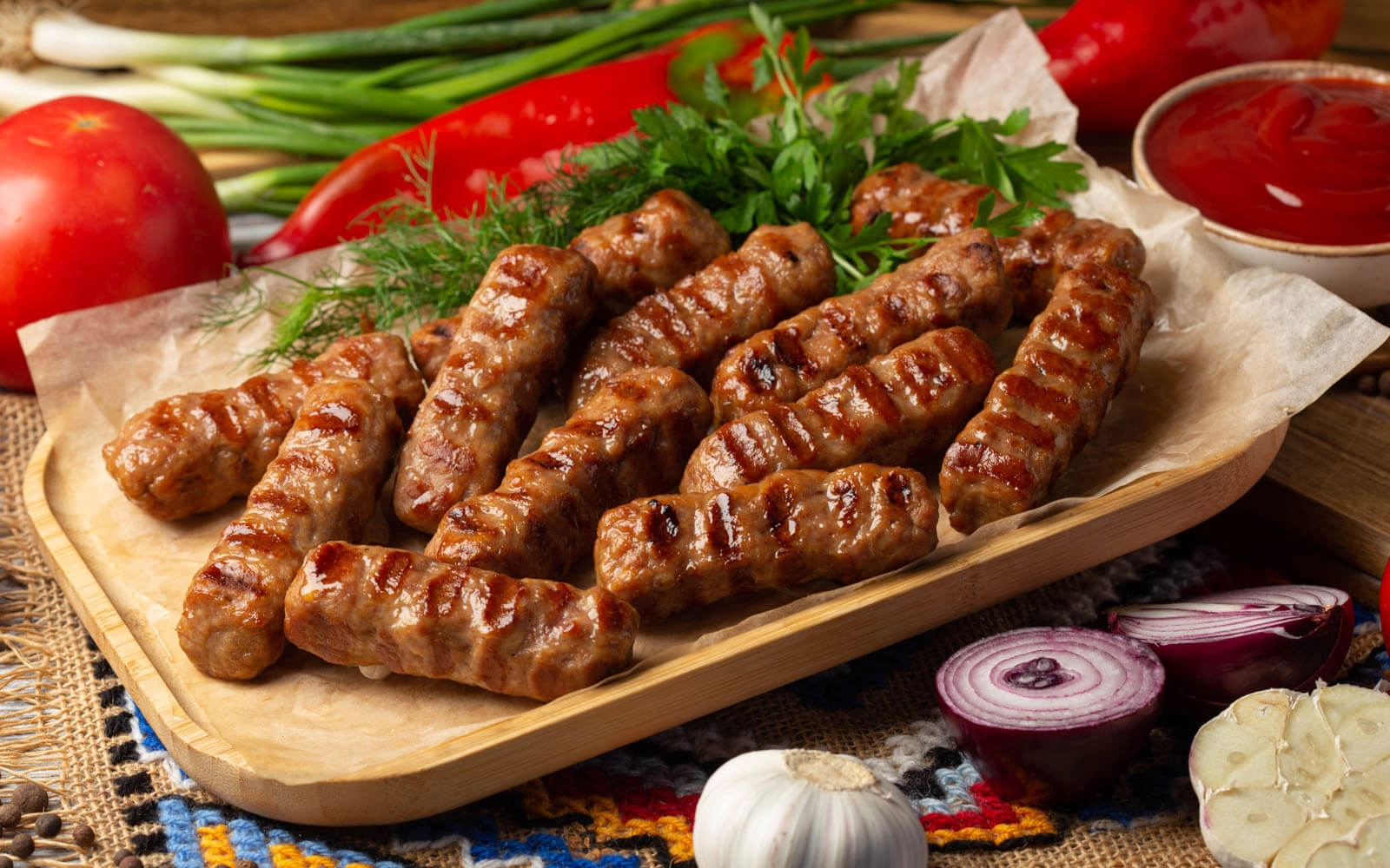 Platou cu mititei - 450g