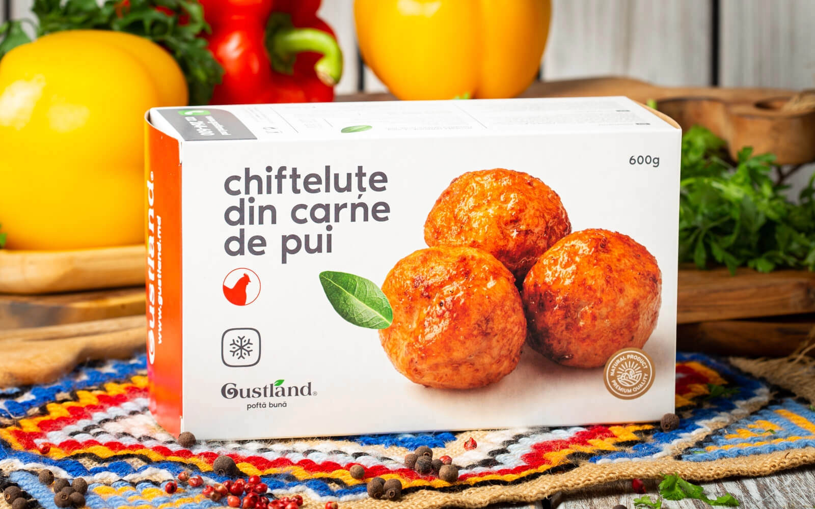 Chifteluțe cu carne de pui - Produs congelat
